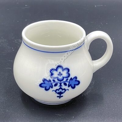 Mug with blue decor - View from front - Bohemia Settler Tableware